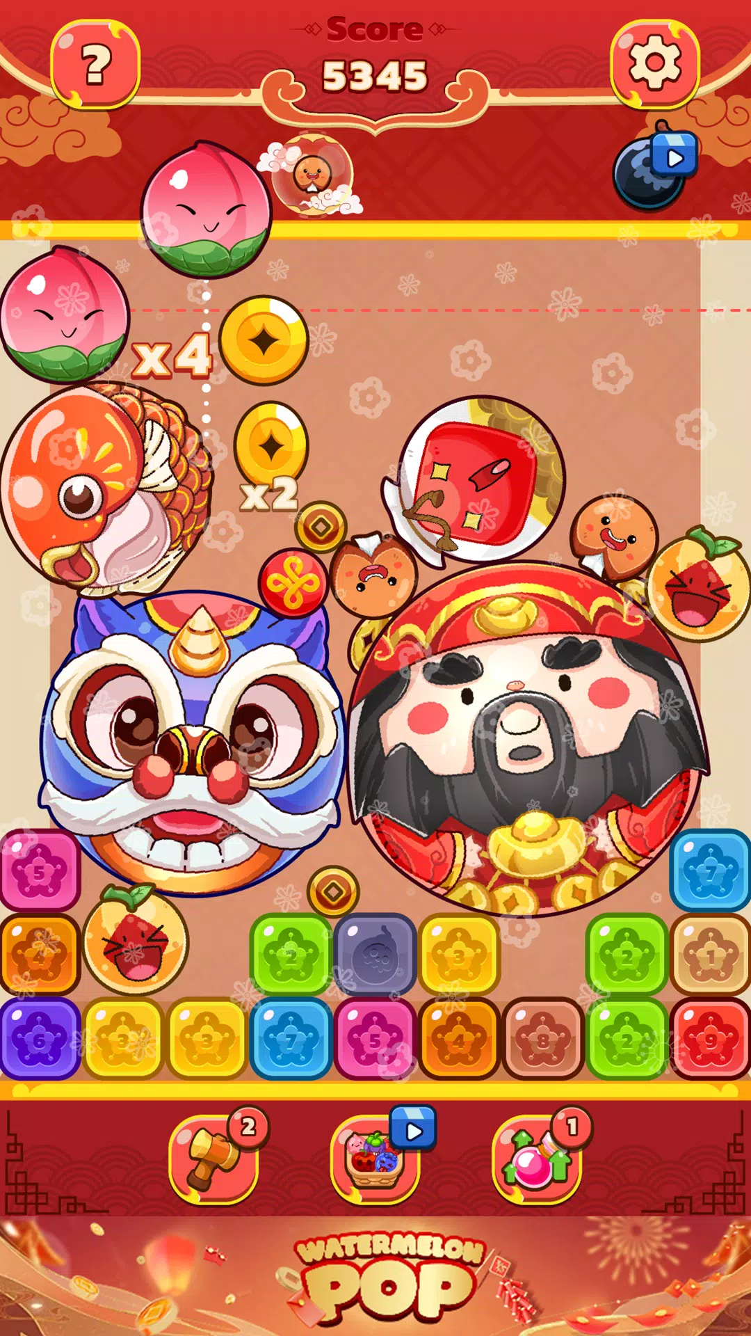 Melon Maker Land: Fruit Merge Tangkapan skrin 3