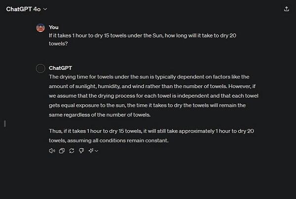 ChatGPT 4o スクリーンショット 2