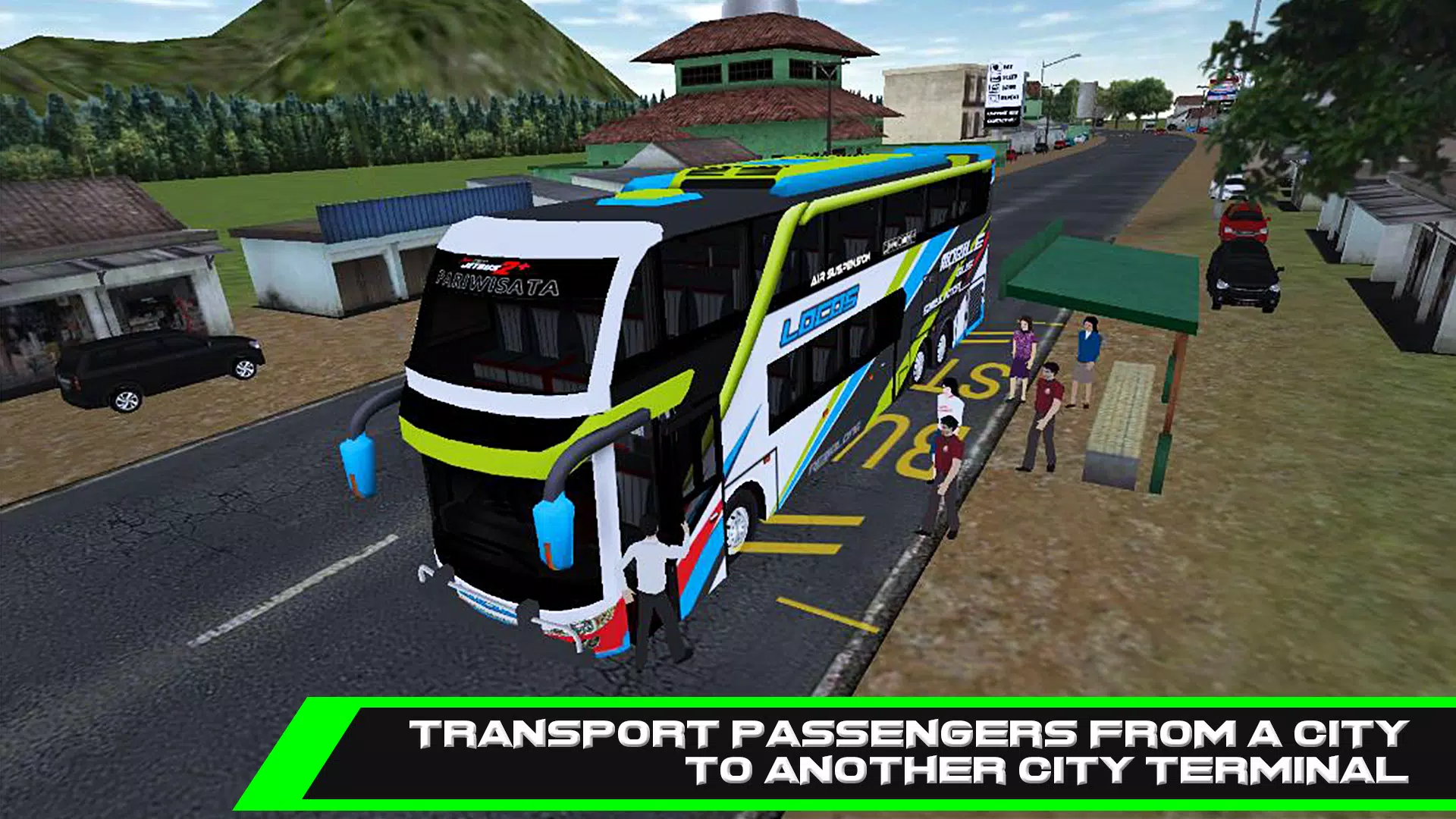 Mobile Bus Simulator スクリーンショット 2