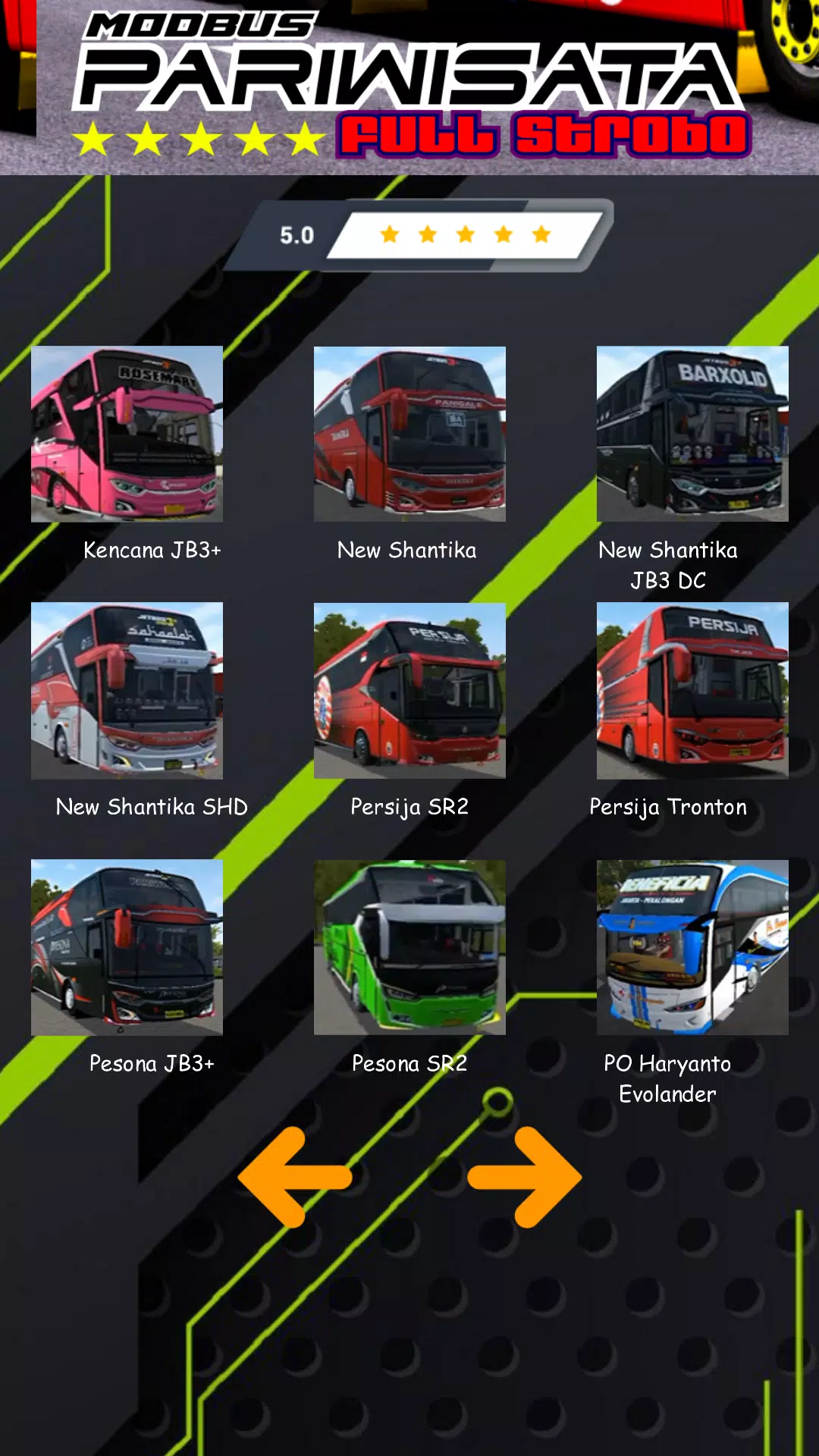 Mod Bus Pariwisata Full Strobo應用截圖第3張