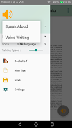 Schermata Read Texts Aloud &Write Speech 1