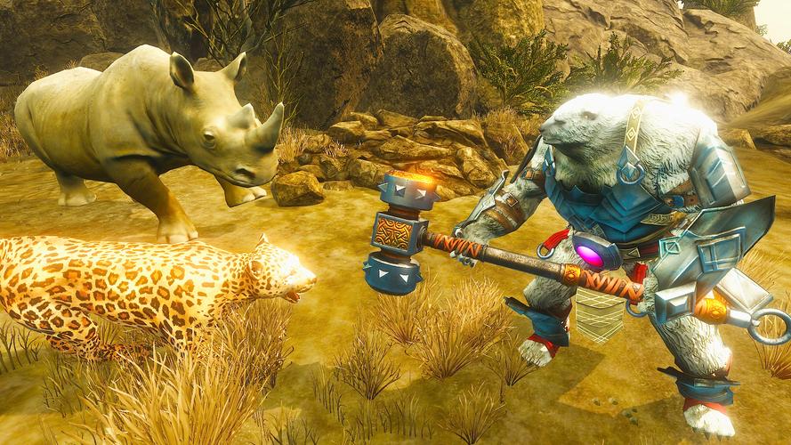 Bear Warrior Simulator Capture d'écran 1
