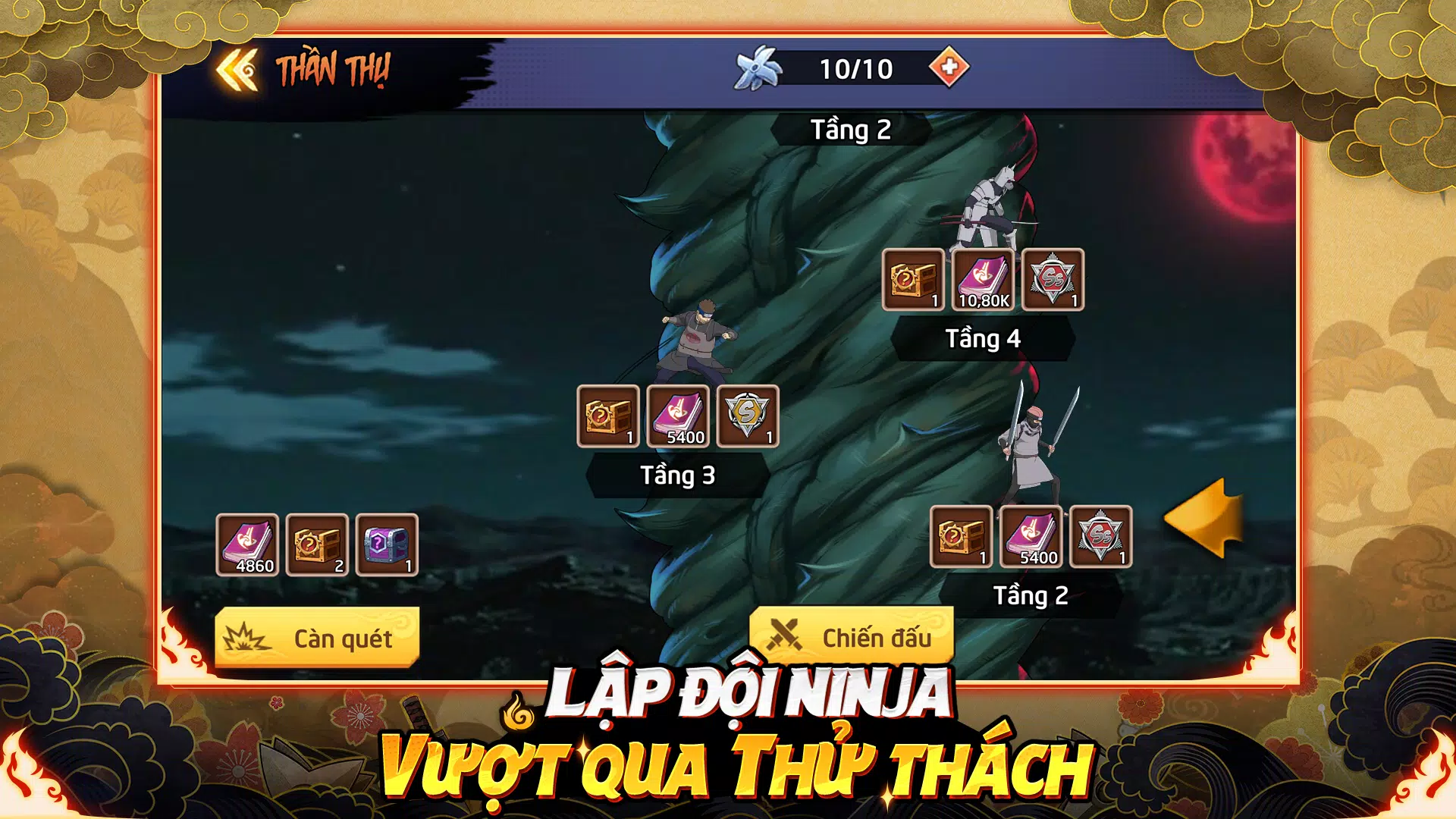 Huyền Thoại Nhẫn Giả Captura de pantalla 4