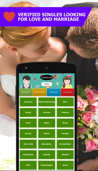YoooLove Dating with auto-translation - Free chat 스크린샷 3