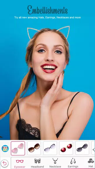 Beauty Face Makeover Camera應用截圖第3張