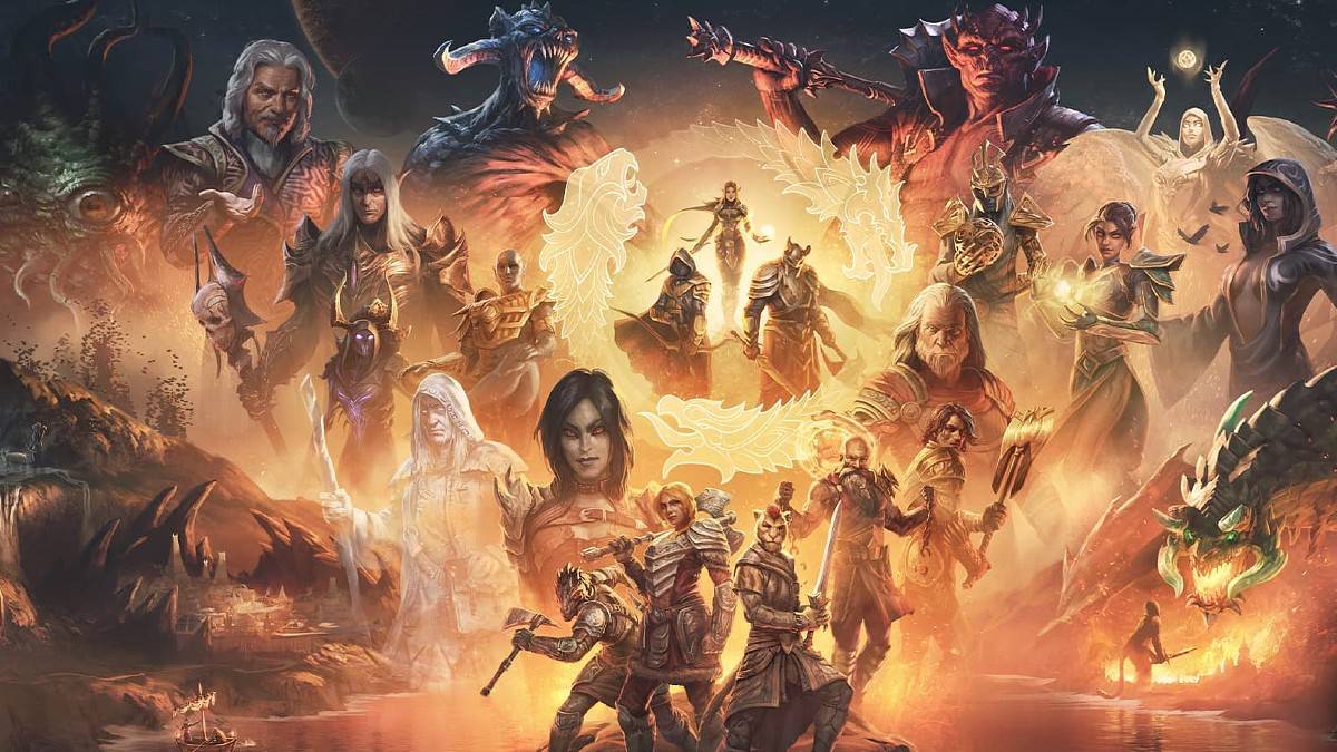 Wszystkie Elder Scrolls Online (ESO) Rozszerzenia i DLC w porządku