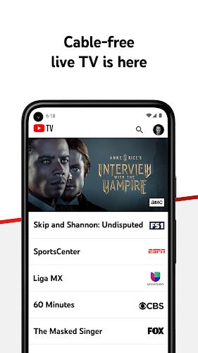 YouTube TV: Live TV & more स्क्रीनशॉट 1