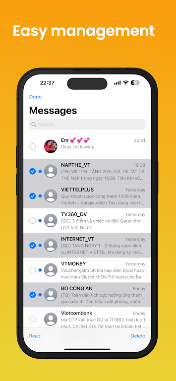 Messages iOS 17 Captura de pantalla 3