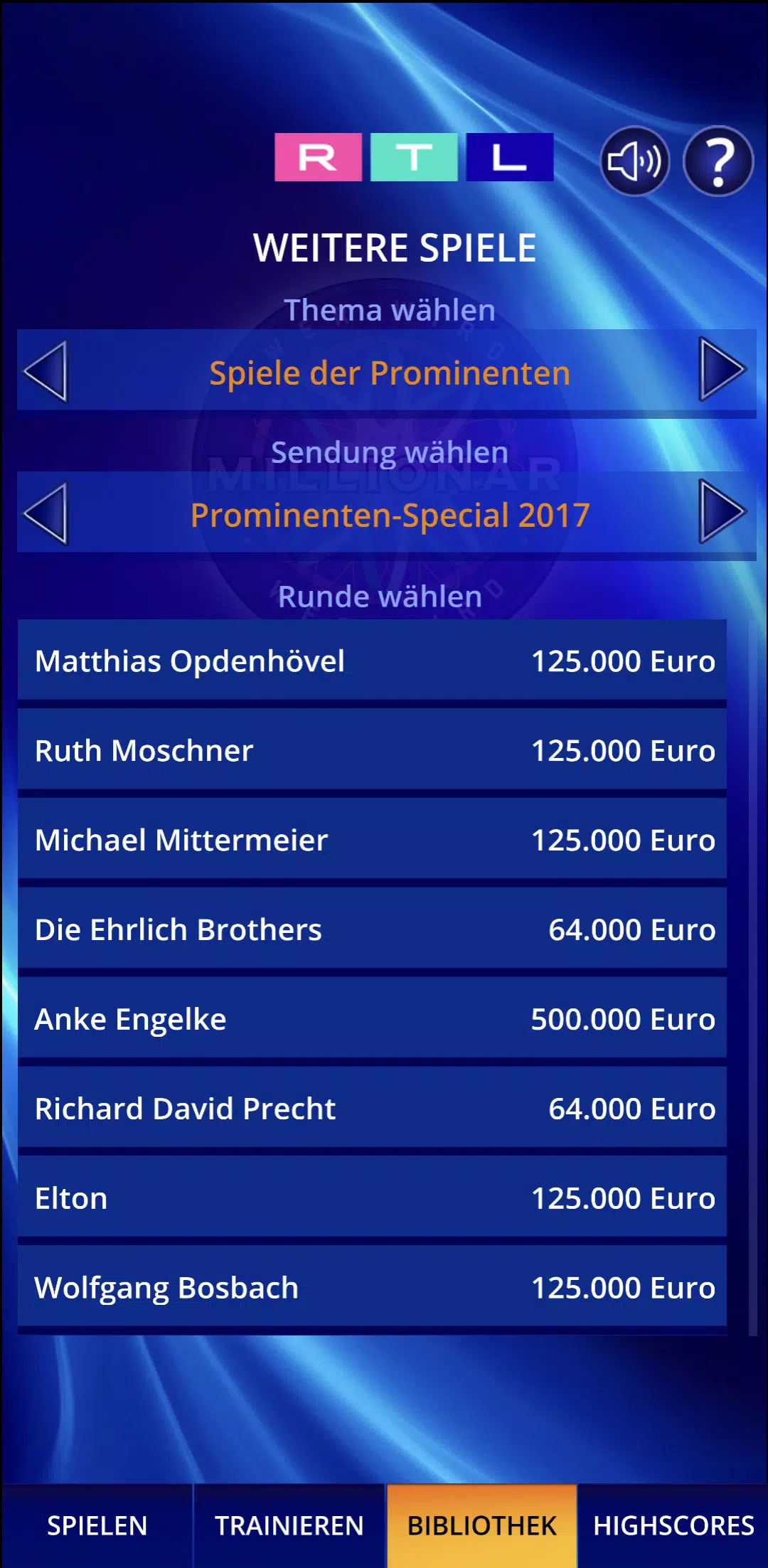Wer wird Millionär? Training 스크린샷 3