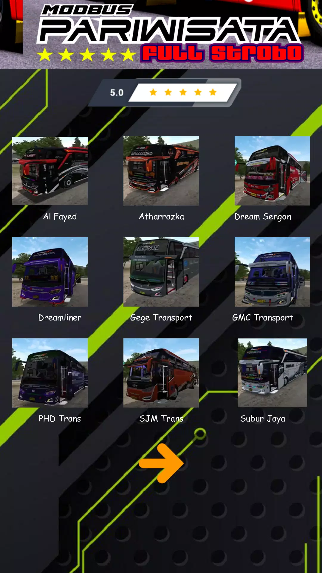 Mod Bus Pariwisata Full Strobo應用截圖第2張
