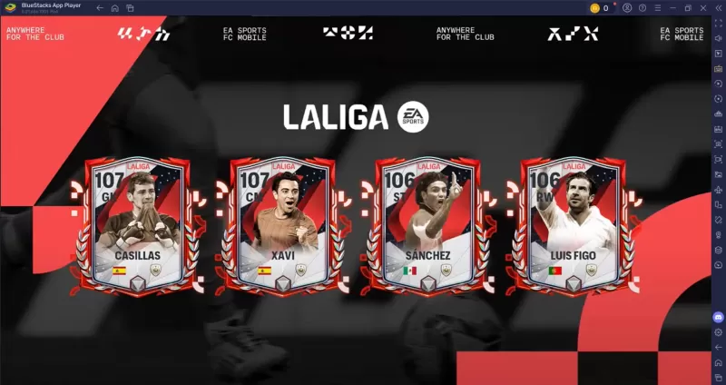 EA EVE EVENTO DE LA LALIGA MOBILES DE SPORTS FC ™ 2025: Recompensas y leyendas