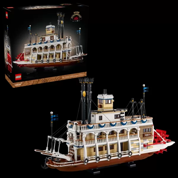 LEGO svela il modello di battello a vapore del fiume, che celebra l'Americana classica