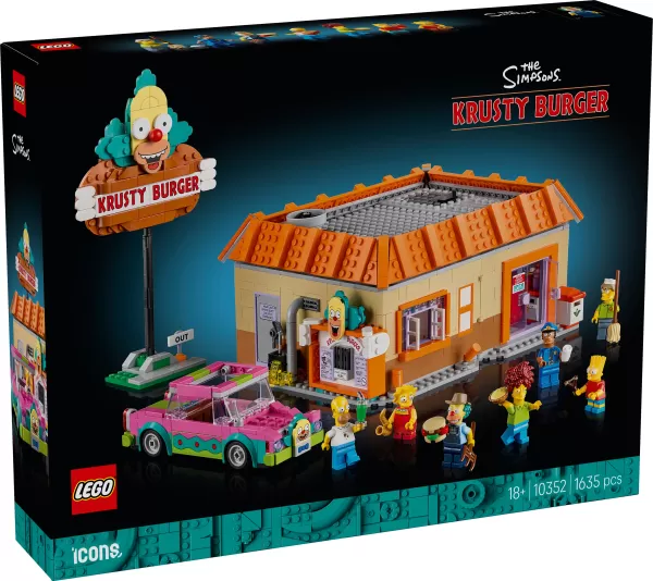 The Simpsons Krusty Burger LEGO Set Returns