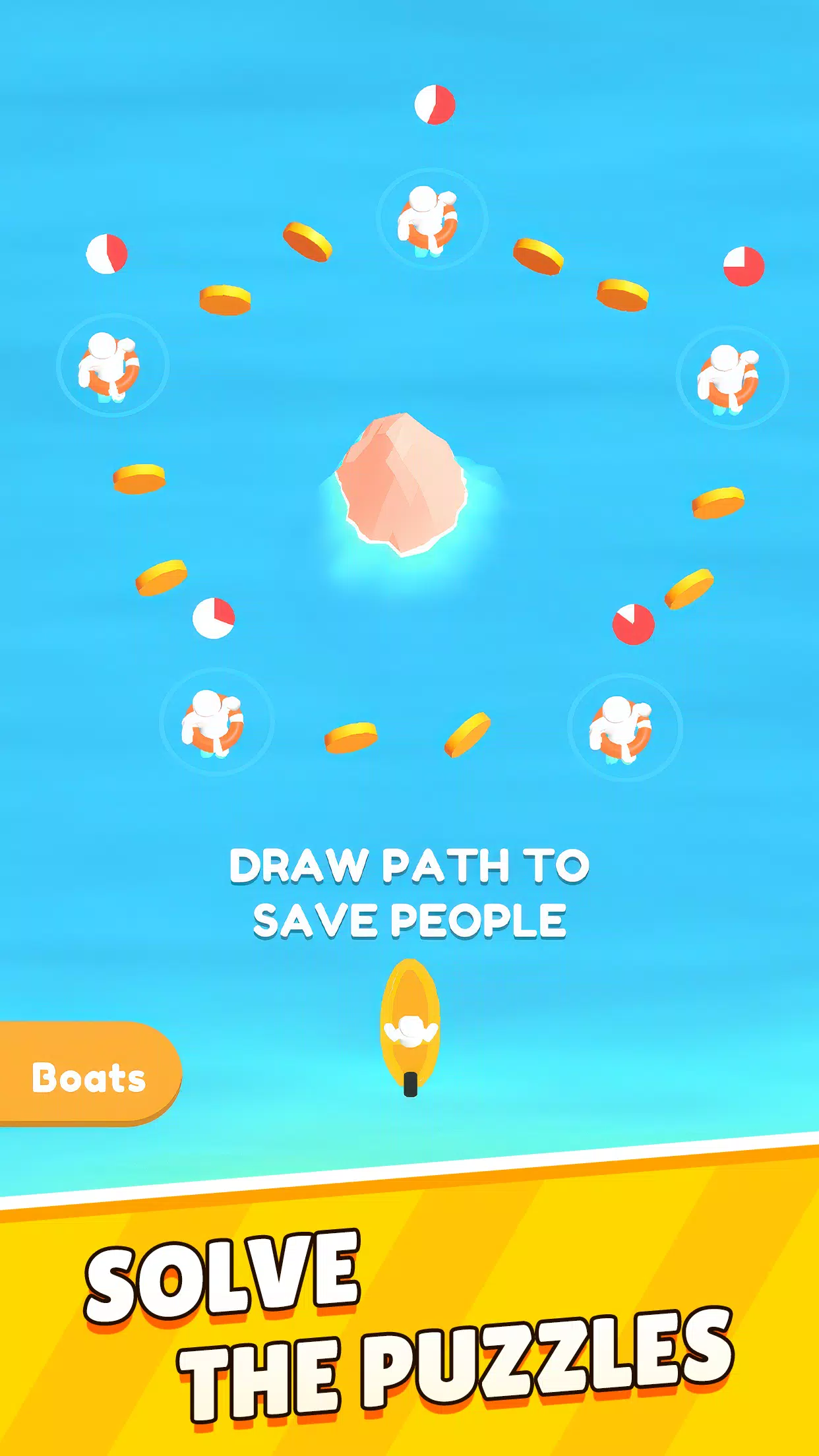 Beach Rescue Rush Capture d'écran 3