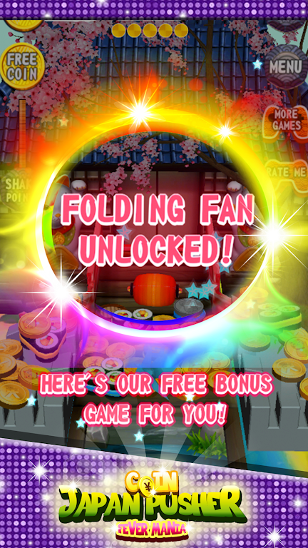 Coin Japan Pusher Fever Mania Capture d'écran 2