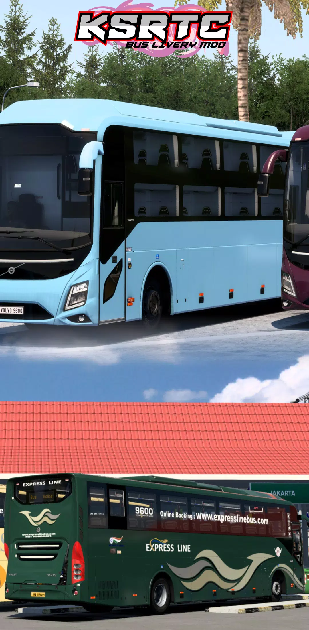 Ksrtc Bus Livery Mod Capture d'écran 1
