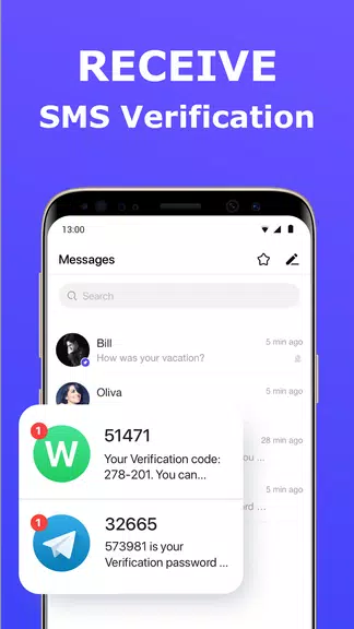 TalkU：米国の電話番号, SMS通話 スクリーンショット 2