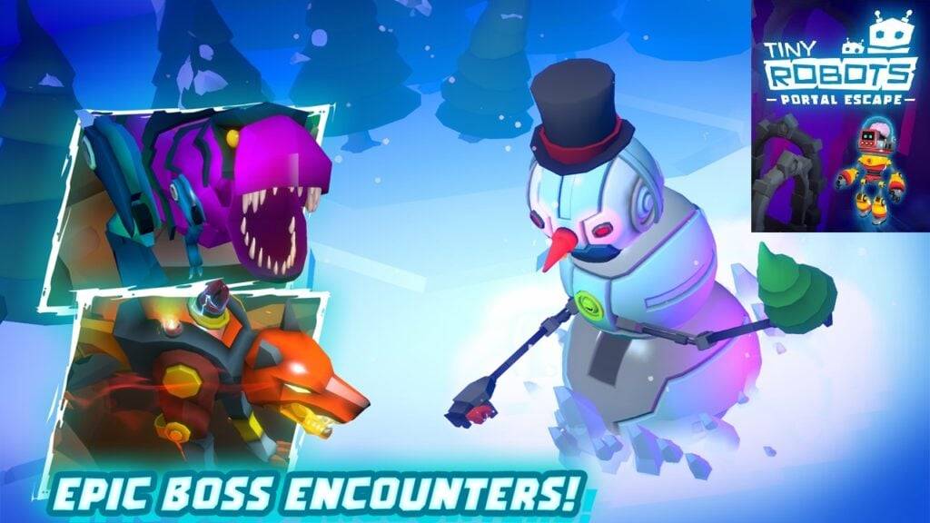 3D Escape Game Tiny Robots Portal Escape Finally Lands on Android