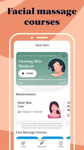 Schermata Luvly: Face Yoga & Exercise 4