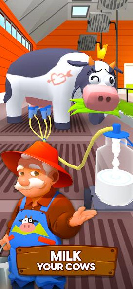 Milk Farm Tycoon Mod Schermafbeelding 1