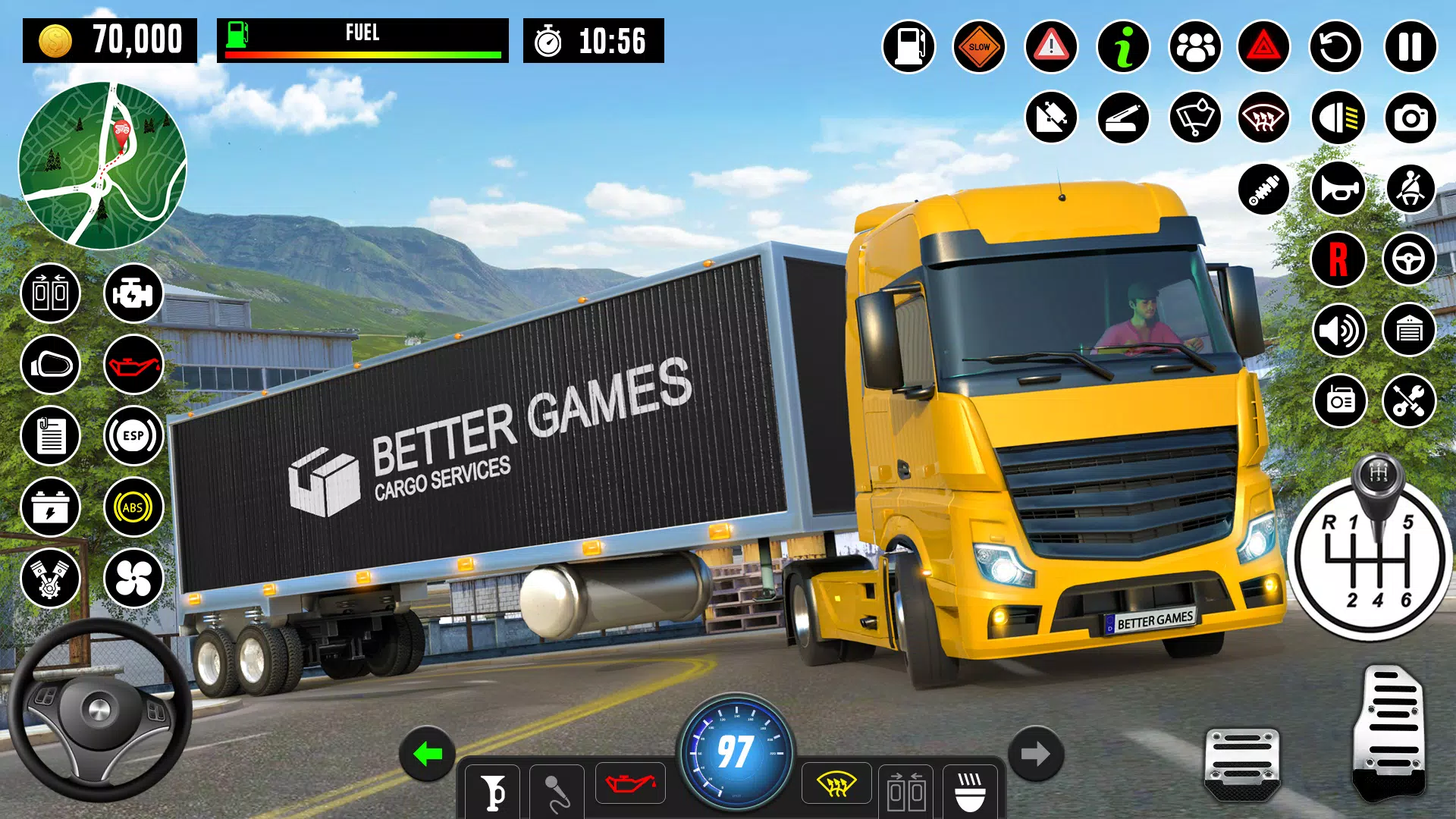 Truck Games - Driving School スクリーンショット 1