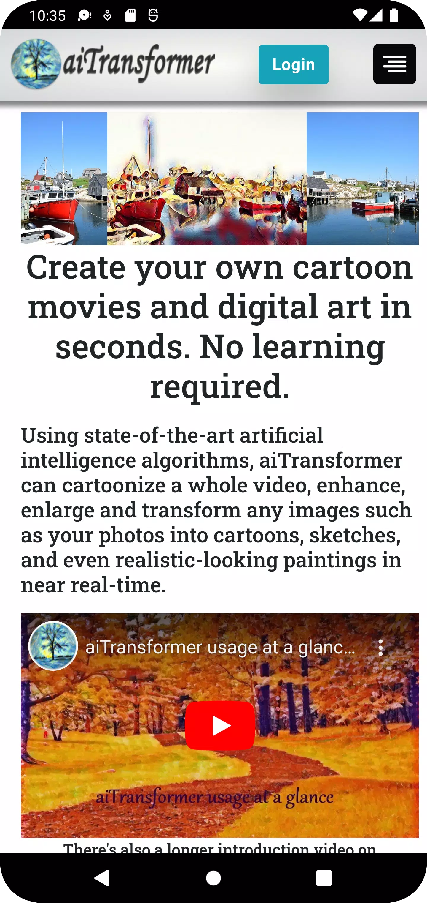 aiTransformer Screenshot 1