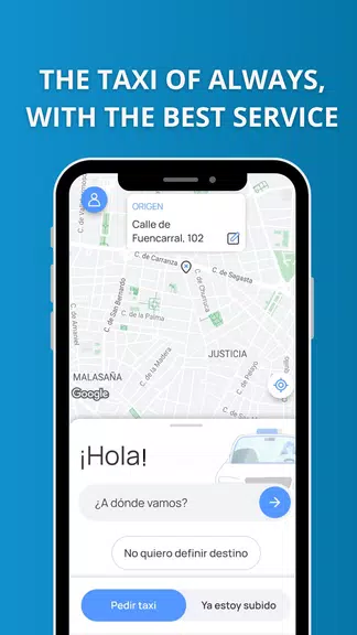 PideTaxi - Taxi in Spain应用截图第2张