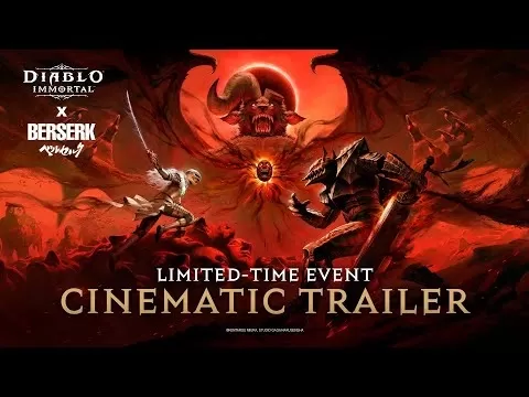 Диаграмма кроссовера Diablo Immortal x Berserk