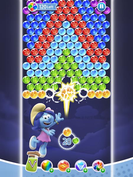 The Smurfs - Bubble Pop Schermafbeelding 3