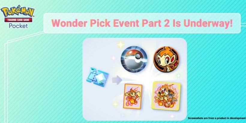 口袋妖怪TCG Pocket的Wonder Pick活動第二部分在Pokemon TCG Pocket的首次亮相的嵌合體主題配件