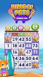 Bingo Pets: Summer bingo game 스크린샷 1