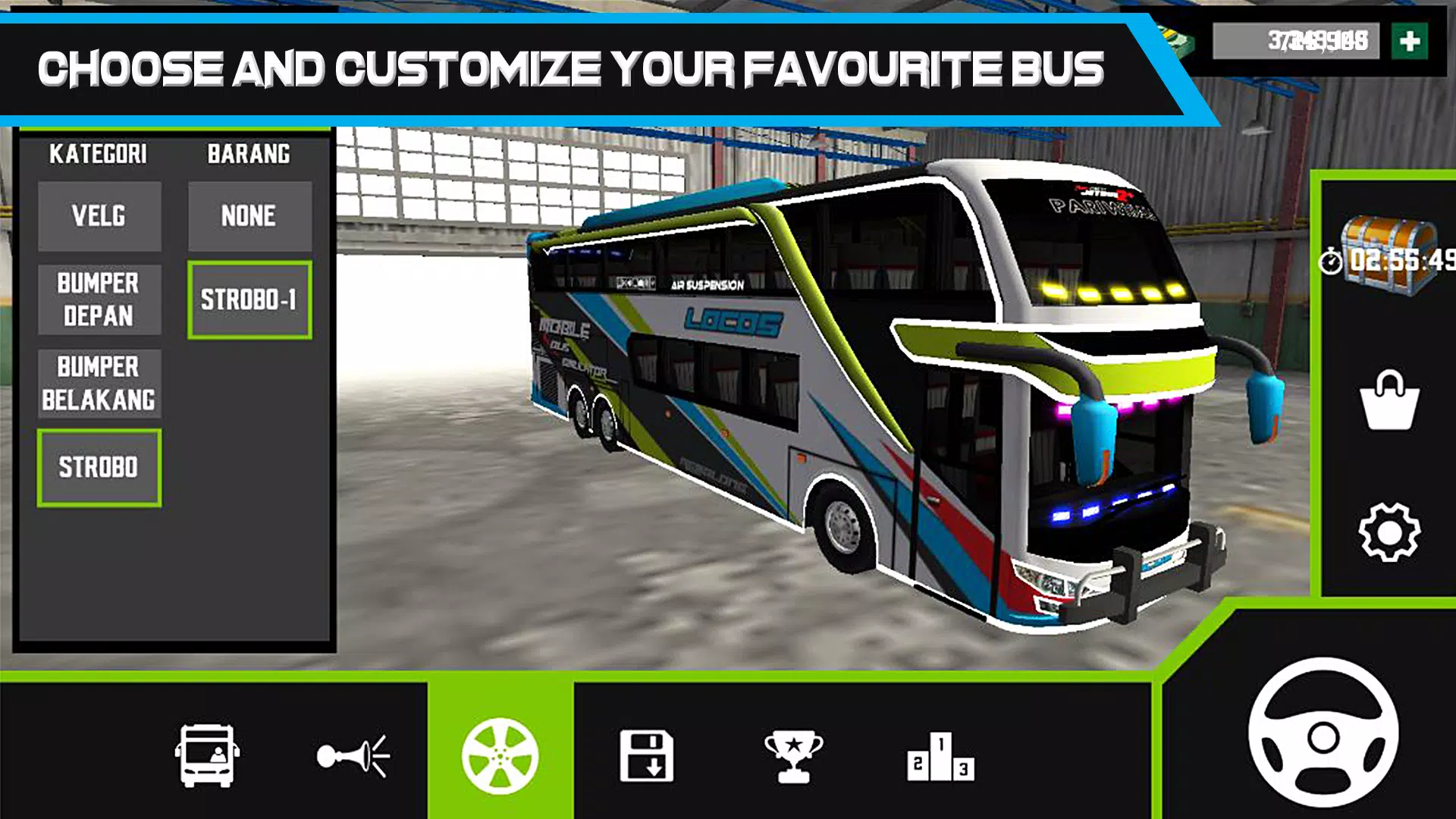 Mobile Bus Simulator スクリーンショット 1