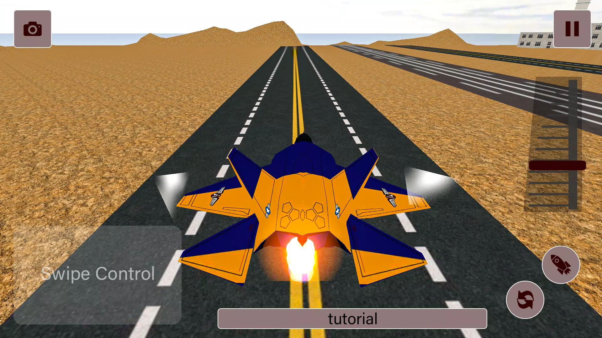 Modern Air Fighter Jet 3D Captura de tela 3