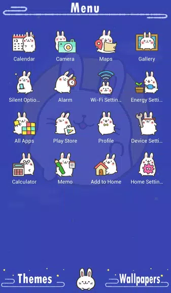 Moon Rabbit Theme Capture d'écran 2