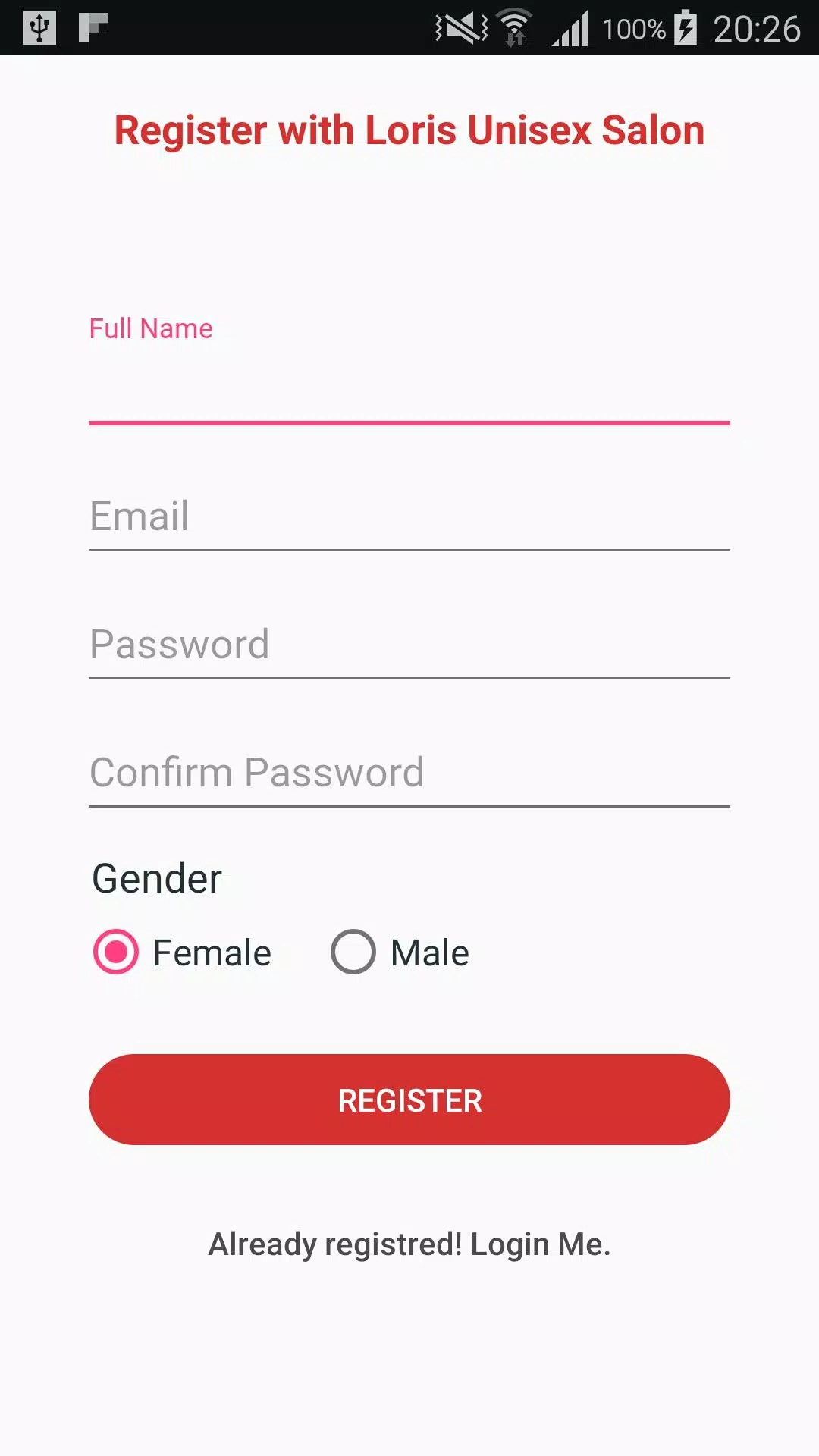 Loris Unisex Salon Captura de tela 2