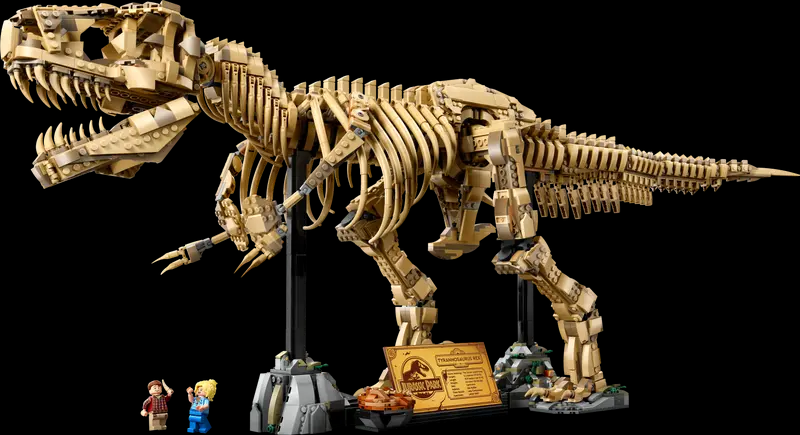 LEGO Tyrannosaurus Rex Fossil Model Debuts with Stunning Detail