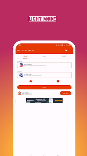 RUGBY VPN V2 스크린샷 3