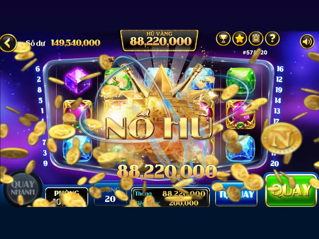 Siêu Hũ Nổ - Gem Nổ Hũ Captura de tela 3