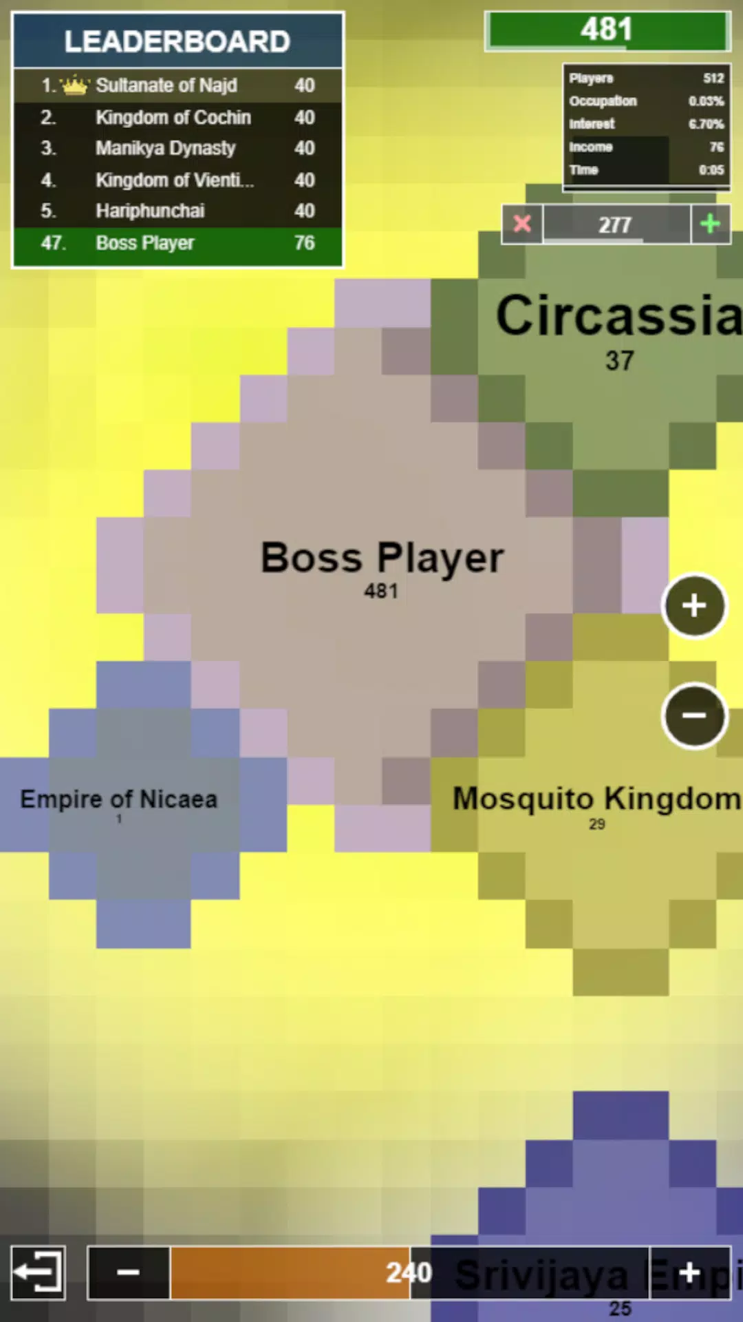 Territorial.io Capture d'écran 2