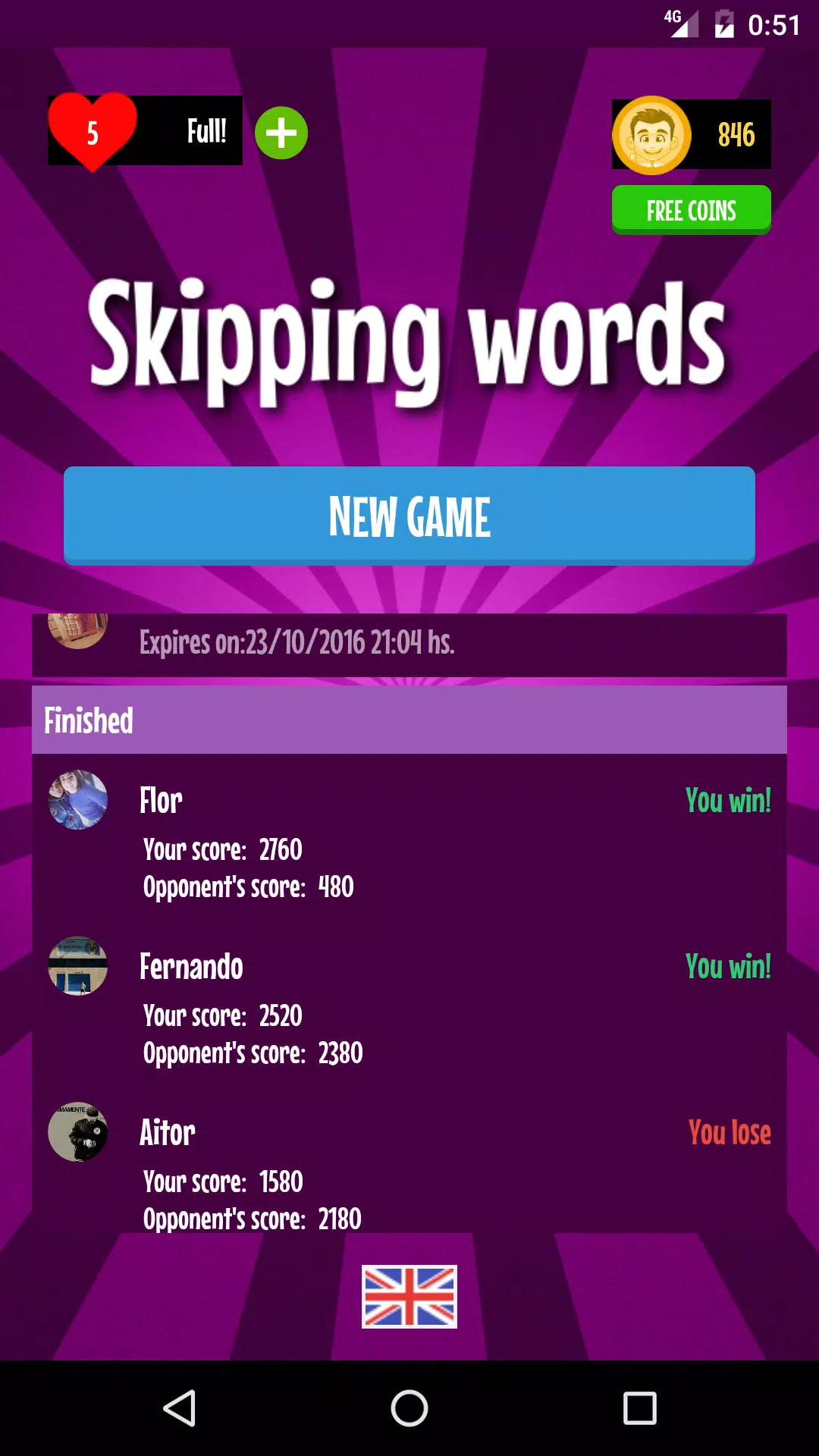 Alphabet Game スクリーンショット 1