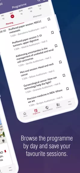 ESMO Events 스크린샷 3