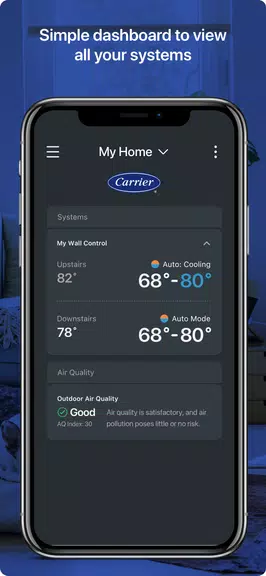 Carrier Home Captura de pantalla 1