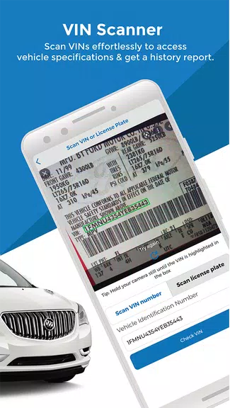 VIN Decoder & License Plate Capture d'écran 2
