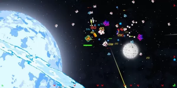 アルカディウム：宇宙の旅 - 生存ゲームに触発されたシューティング