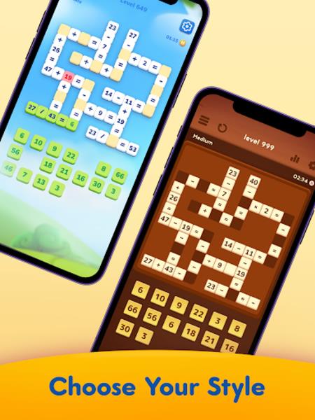 Math Crossword Zrzut ekranu 2