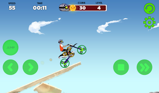 Enduro extreme motocross stunt スクリーンショット 2
