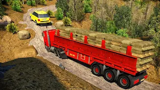 Offroad 18 Wheeler Truck Drivi Tangkapan skrin 2