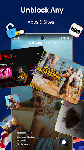 London VPN: United Kingdom VPN Captura de tela 3