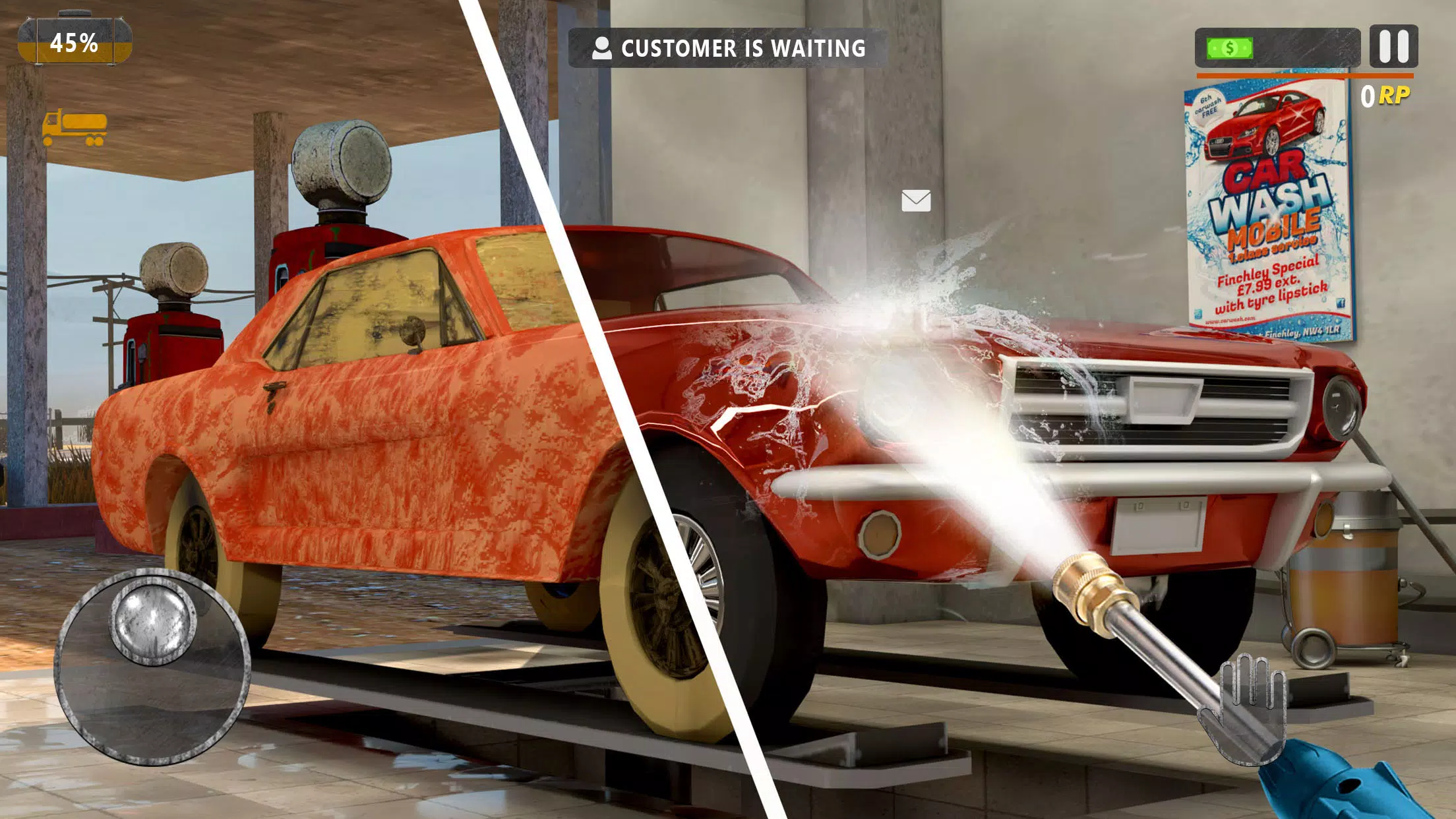 Gas Filling Junkyard Simulator Скриншот 3