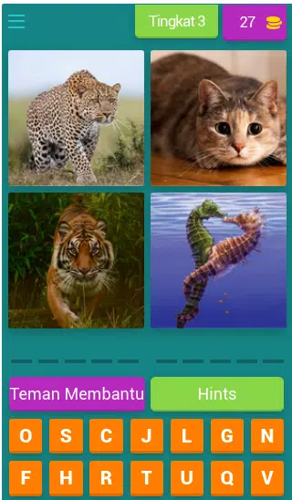 Tebak-tebakan Gambar Hewan Captura de pantalla 4